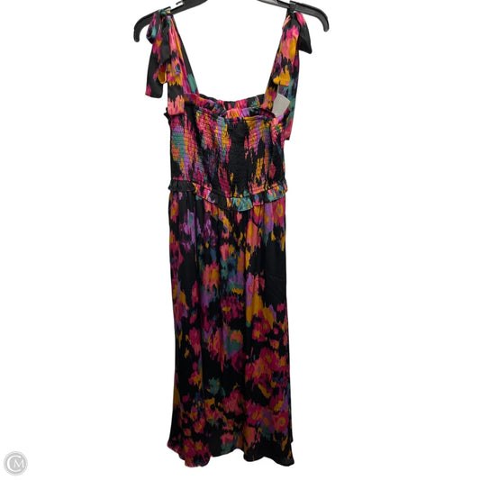 Dress Casual Maxi By Jodifl In Black & Pink, Size: S