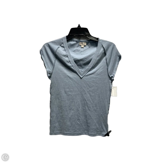 Top Short Sleeve By Pol In Blue, Size: S