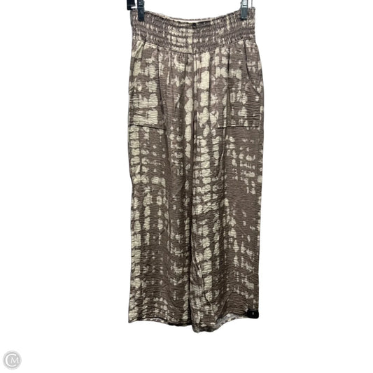 Pants Lounge By Simply Vera In Brown & Cream, Size: Sp
