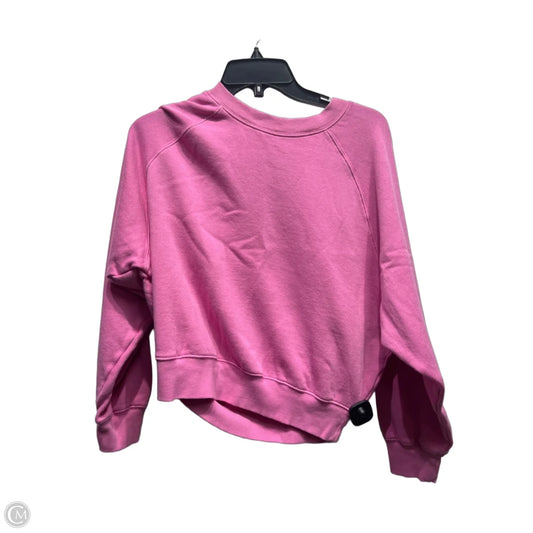 Sweatshirt Crewneck By Old Navy In Pink, Size: Sp