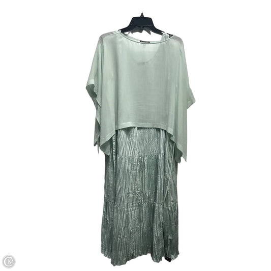 Dress Party Long By Eileen Fisher In Green, Size: S