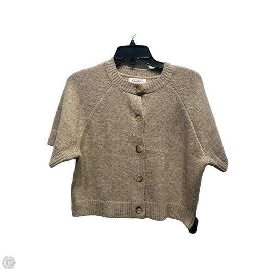 Sweater Short Sleeve By Jessica Simpson In Brown, Size: S