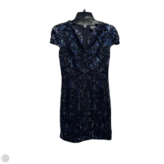 Dress Party Short By JUSTCAVALLI In Black & Blue, Size: S
