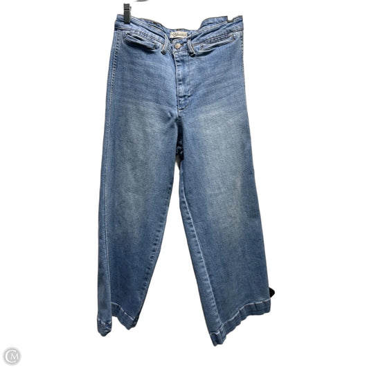 Jeans Wide Leg By Oat In Blue Denim, Size: 10