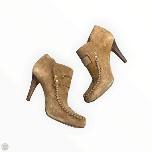 Shoes Designer By Tory Burch In Tan, Size: 8.5