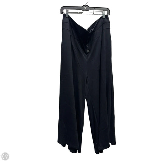 Pants Wide Leg By Anthropologie In Black, Size: Xl