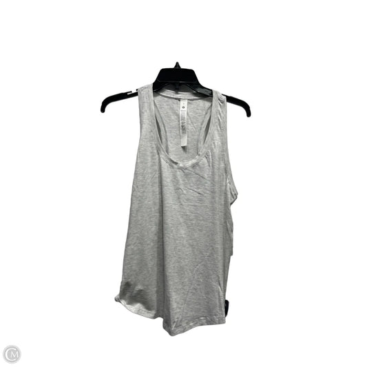 Athletic Tank Top By Lululemon In Grey, Size: 8
