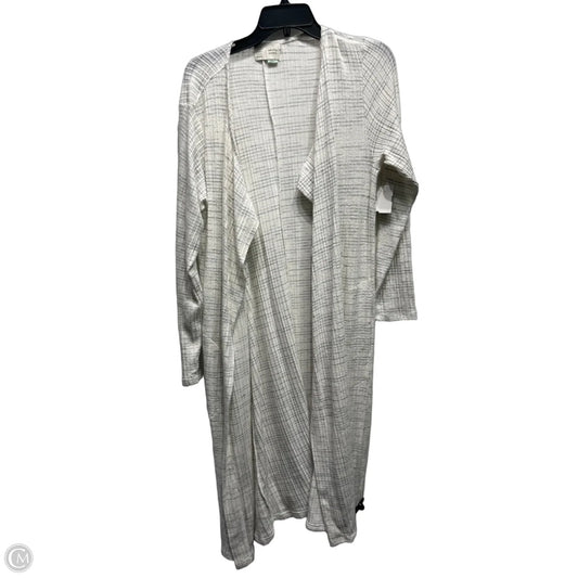 Cardigan By Saturday/sunday In Grey & White, Size: Xl
