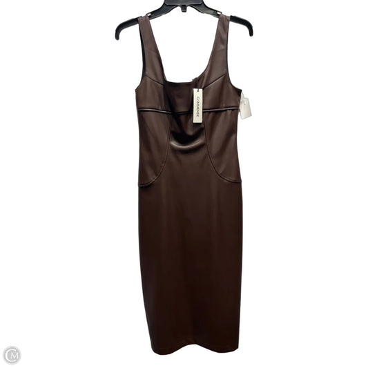 Dress Party Short By Commense In Brown, Size: S