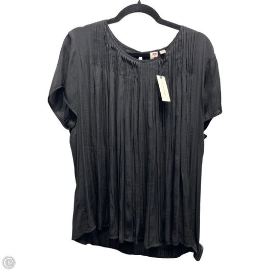 Top Short Sleeve By Dolan Left Coast In Beige, Size: Xl