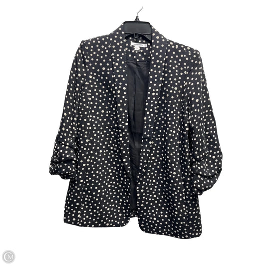 Blazer By Chicos In Black & White, Size: 8