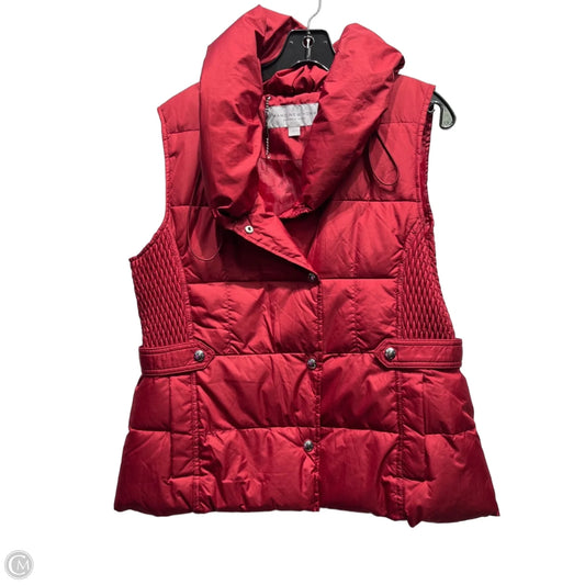 Vest Puffer & Quilted By Marc New York In Red, Size: L