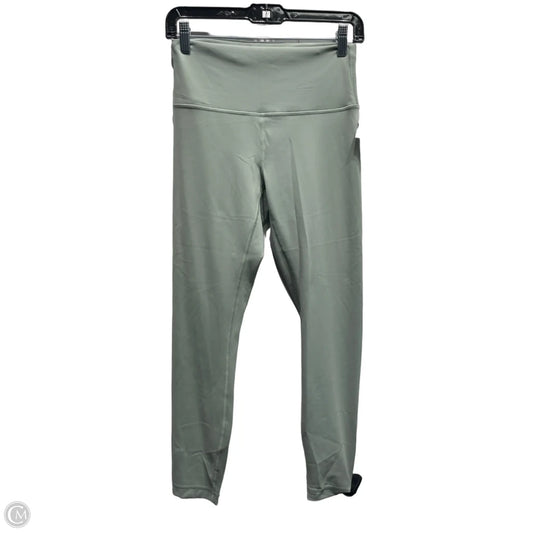 Athletic Leggings By Lululemon In Green, Size: 8