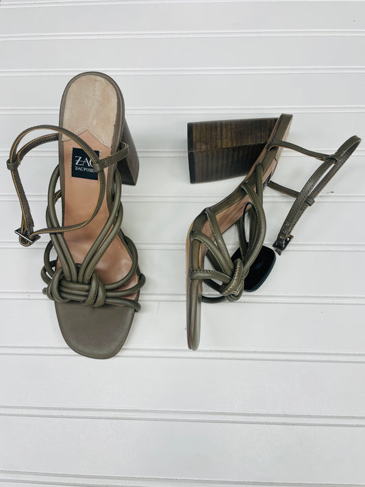 Sandals Heels Block By Zac By Zac Posen  Size: 8