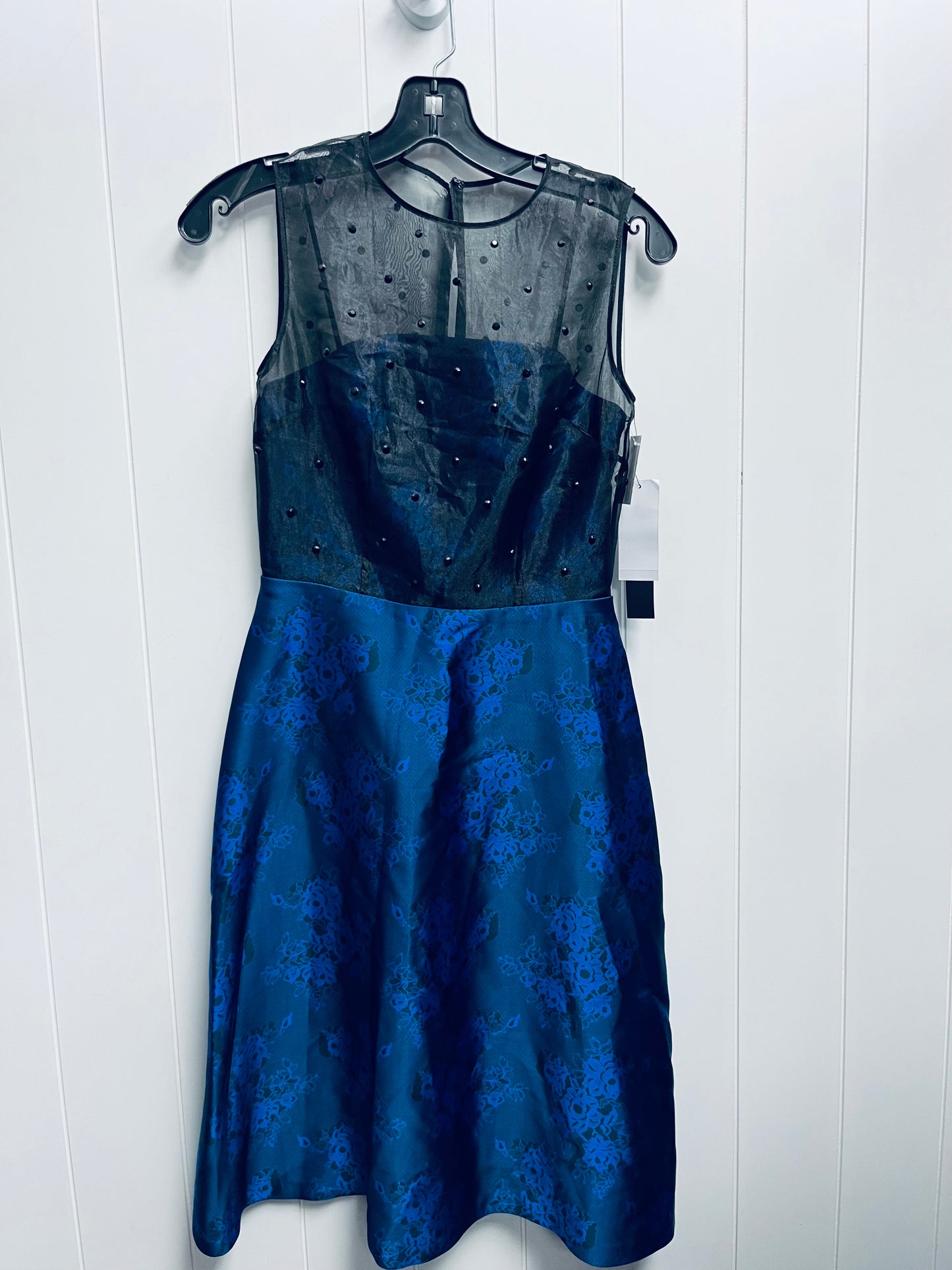 Black & Blue Dress Party Short Cynthia Steffe, Size 0