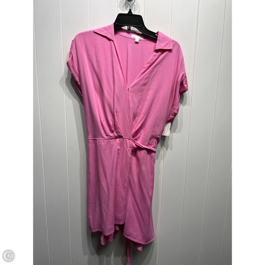 Dress Casual Short By Gianni Bini In Pink, Size: S