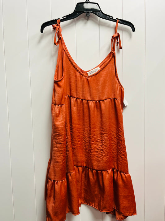 Dress Casual Short By wanderlux In Orange, Size: M