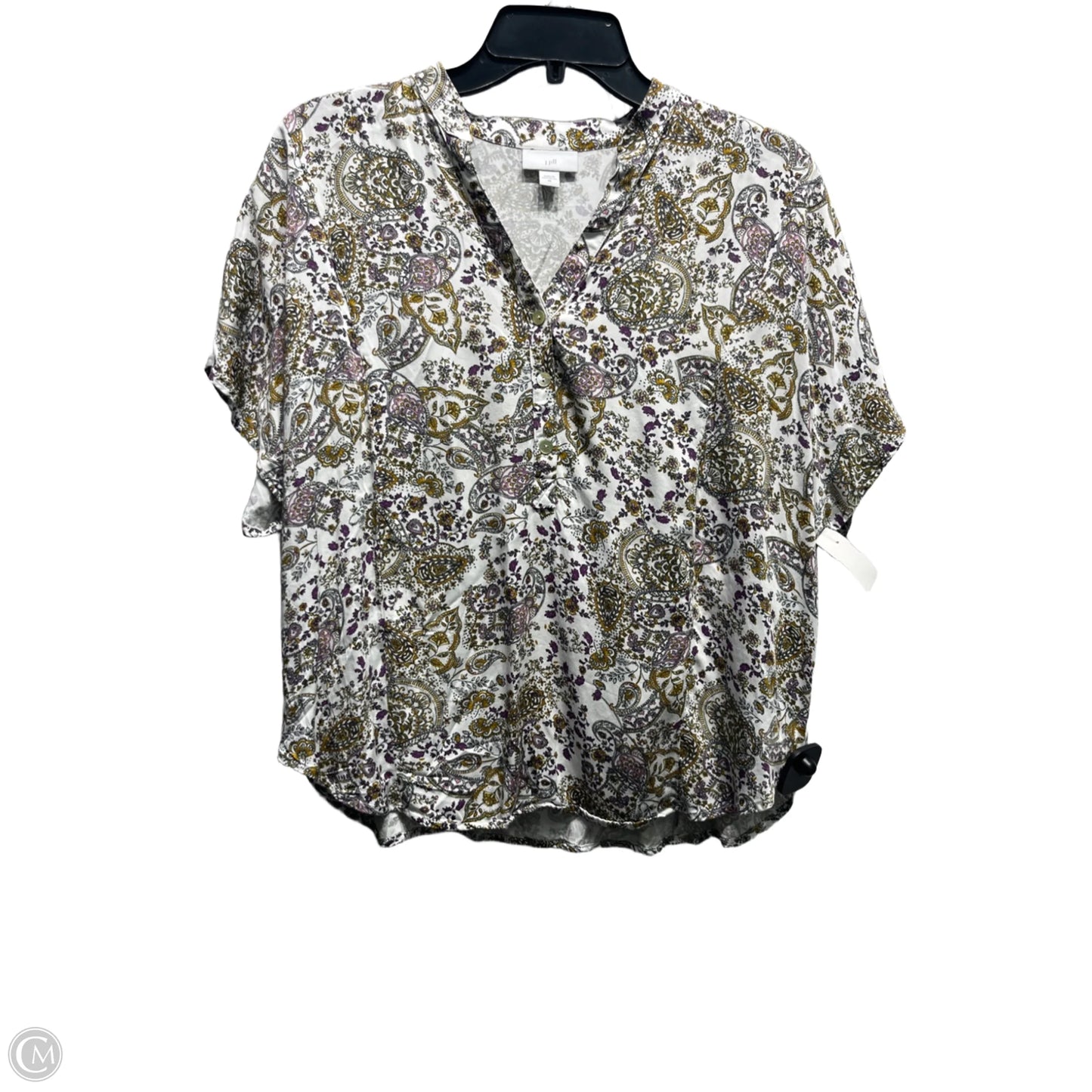 Top Short Sleeve By J. Jill In Purple, Size: Xs