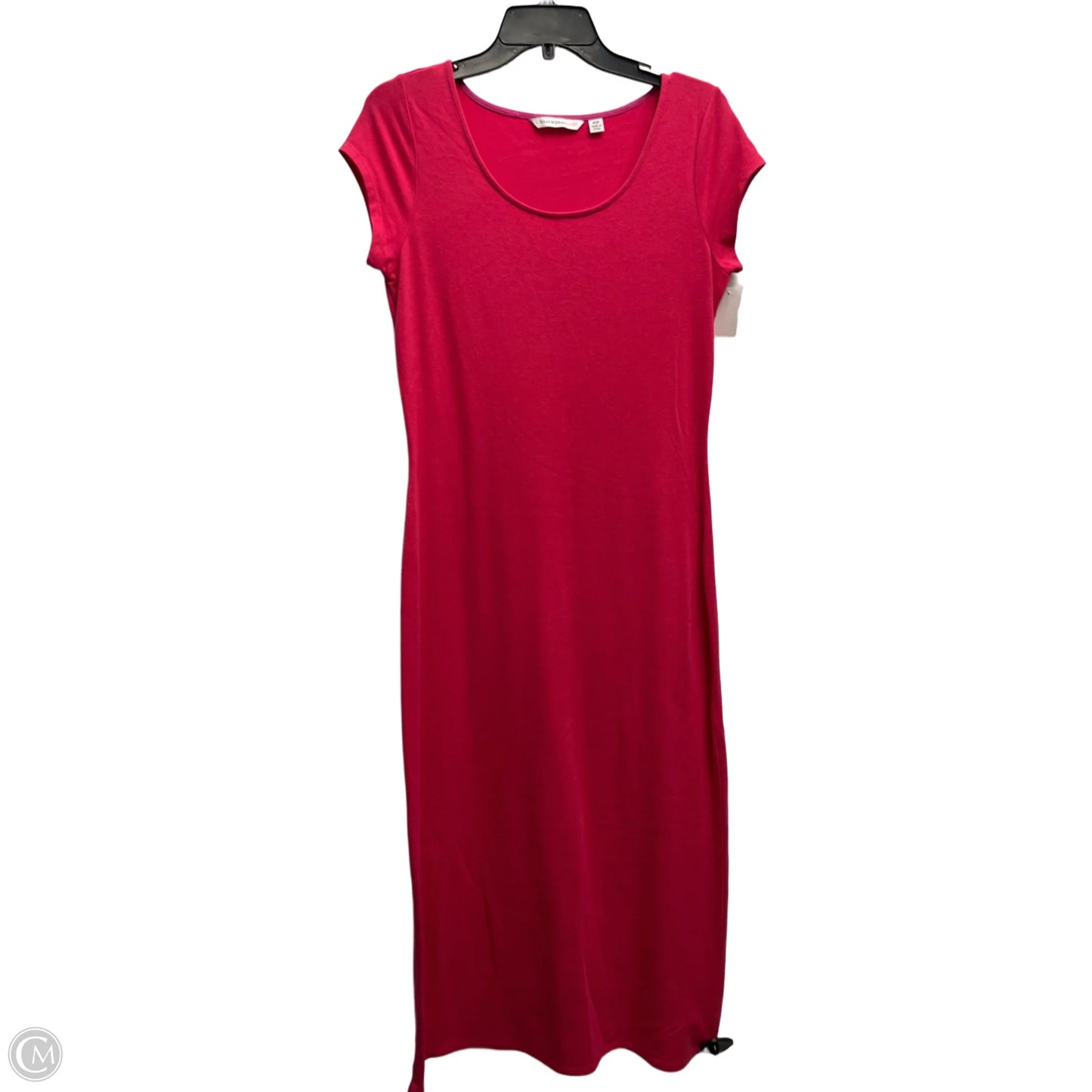 Dress Casual Maxi By Isaac Mizrahi Live Qvc In Pink, Size: Xs