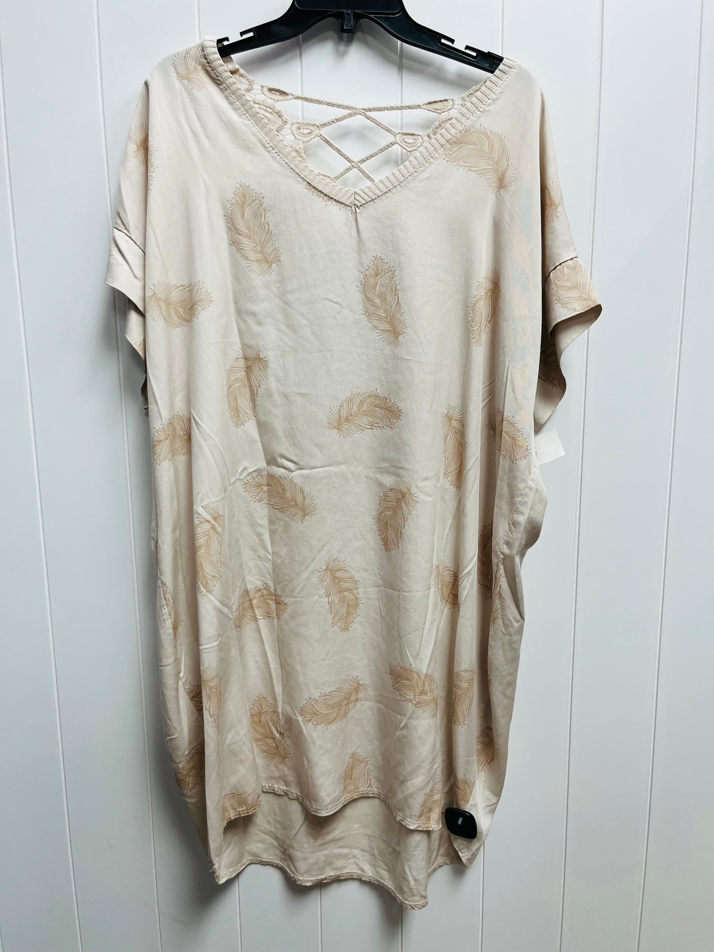 Dress Casual Short By made in italy In Cream, Size: M