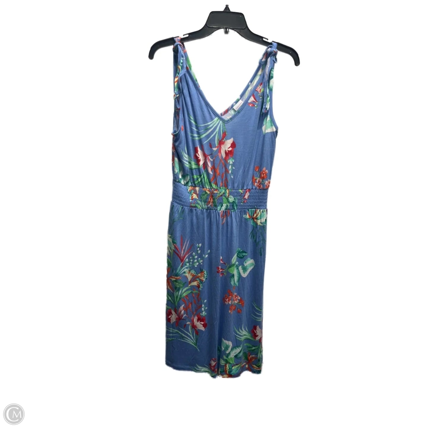 Dress Casual Short By Lascana In Blue & Red, Size: 8