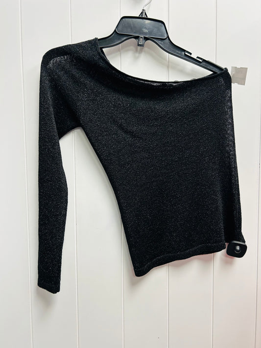 Top Long Sleeve By Club Monaco In Black, Size: S