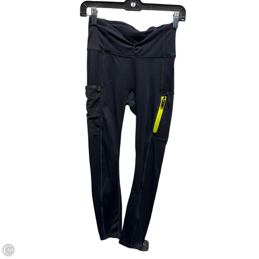 Athletic Leggings By Fabletics In Black, Size: Xs