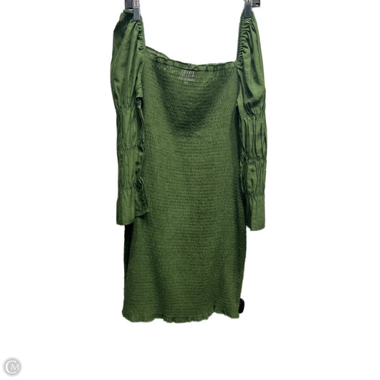 Dress Casual Short By Joa In Green, Size: Xl
