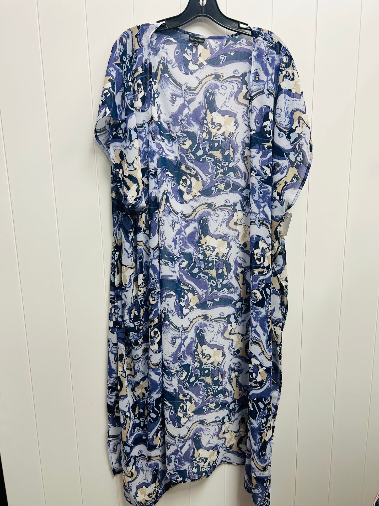 Kimono By Coco And Carmen In Blue, Size: Osfm