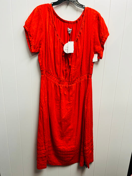 Dress Casual Maxi By  LOST AND WONDER In Orange, Size: 2x