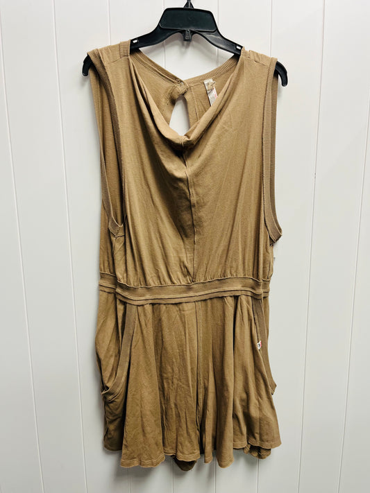 Romper By Free People In Brown, Size: L