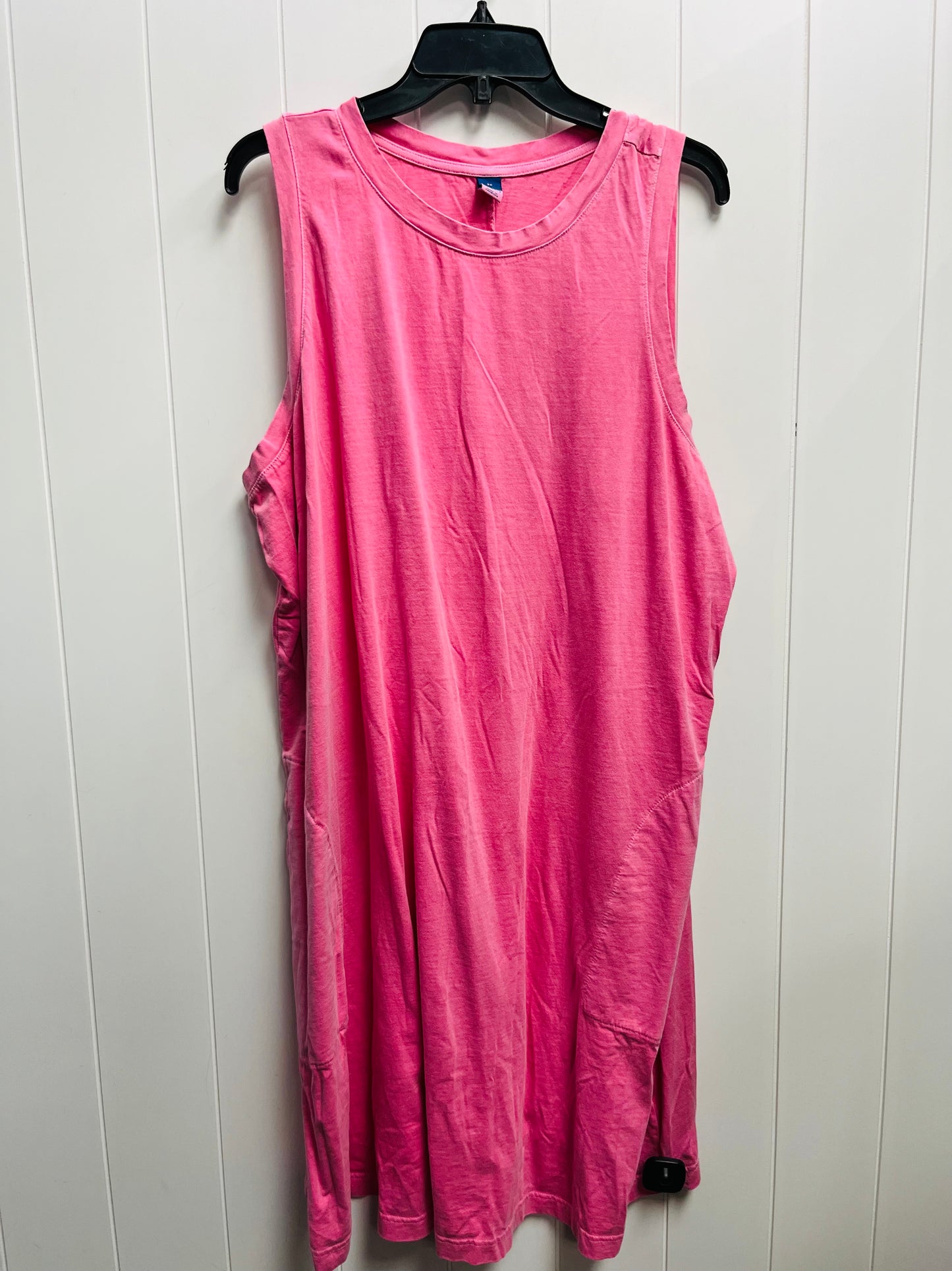 Dress Casual Short By Old Navy In Pink, Size: 3x