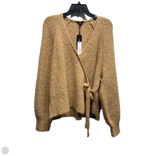 Sweater By Express In Tan, Size: Xl