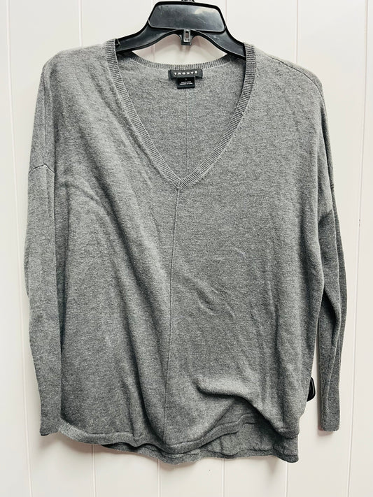 Top Long Sleeve By Trouve In Grey, Size: S