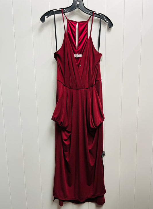 Dress Casual Midi By Bcbgeneration In Red, Size: M