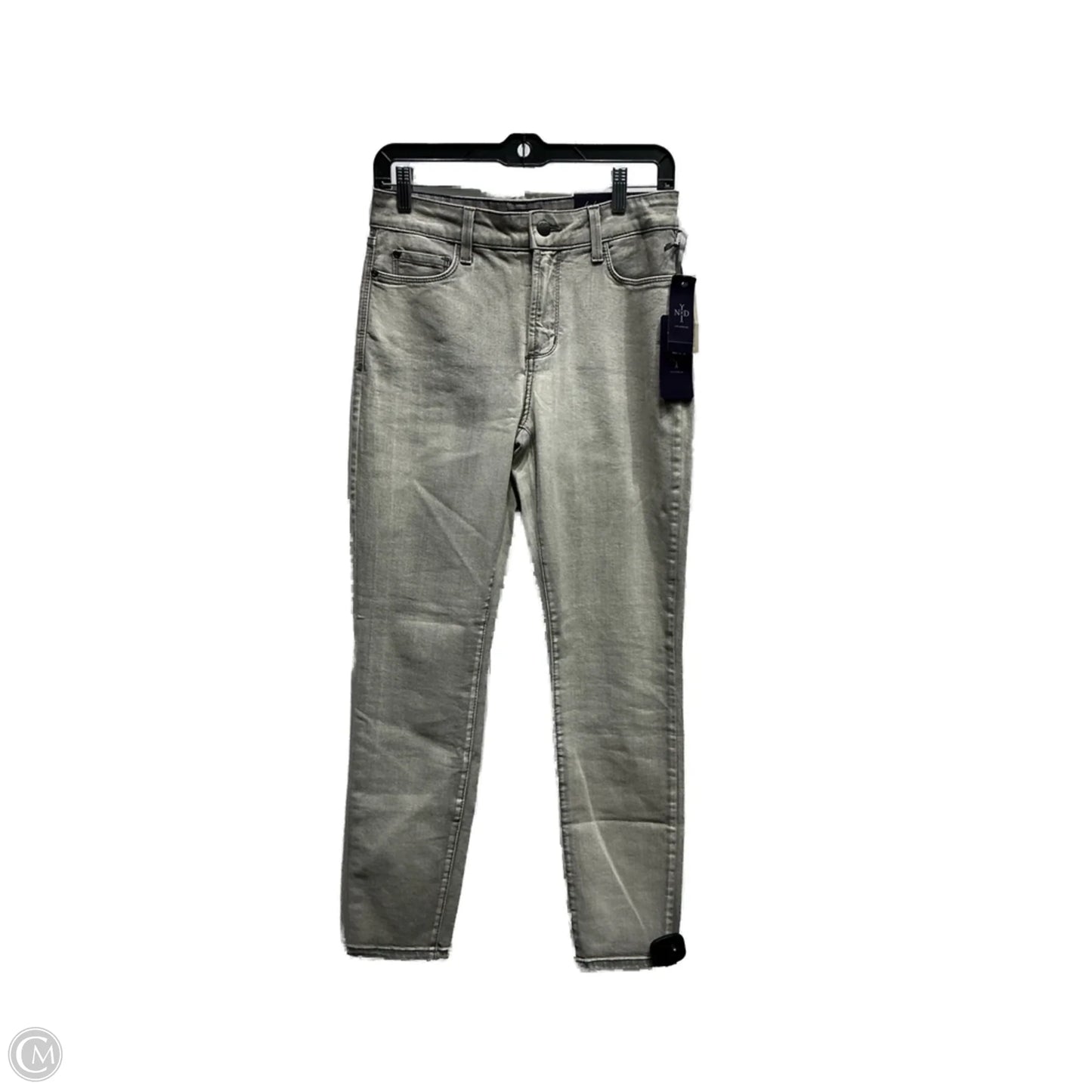 Jeans Skinny By Not Your Daughters Jeans In Grey Denim, Size: 8