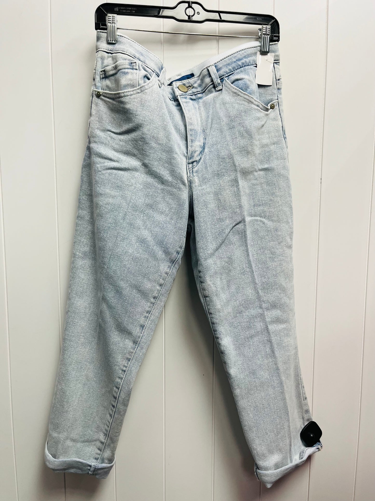 Jeans Straight By Democracy In Blue Denim, Size: 14