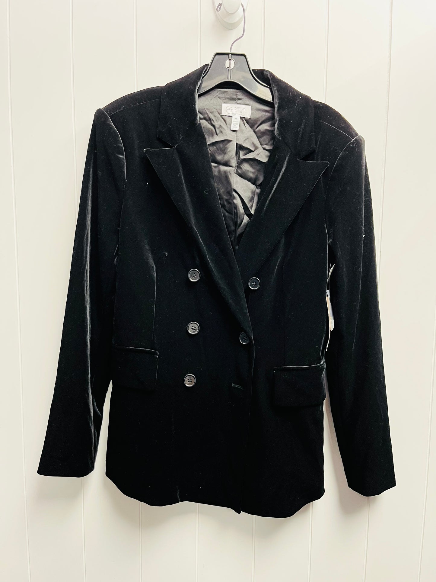 Blazer By Sofia By Sofia Vergara In Black, Size: M