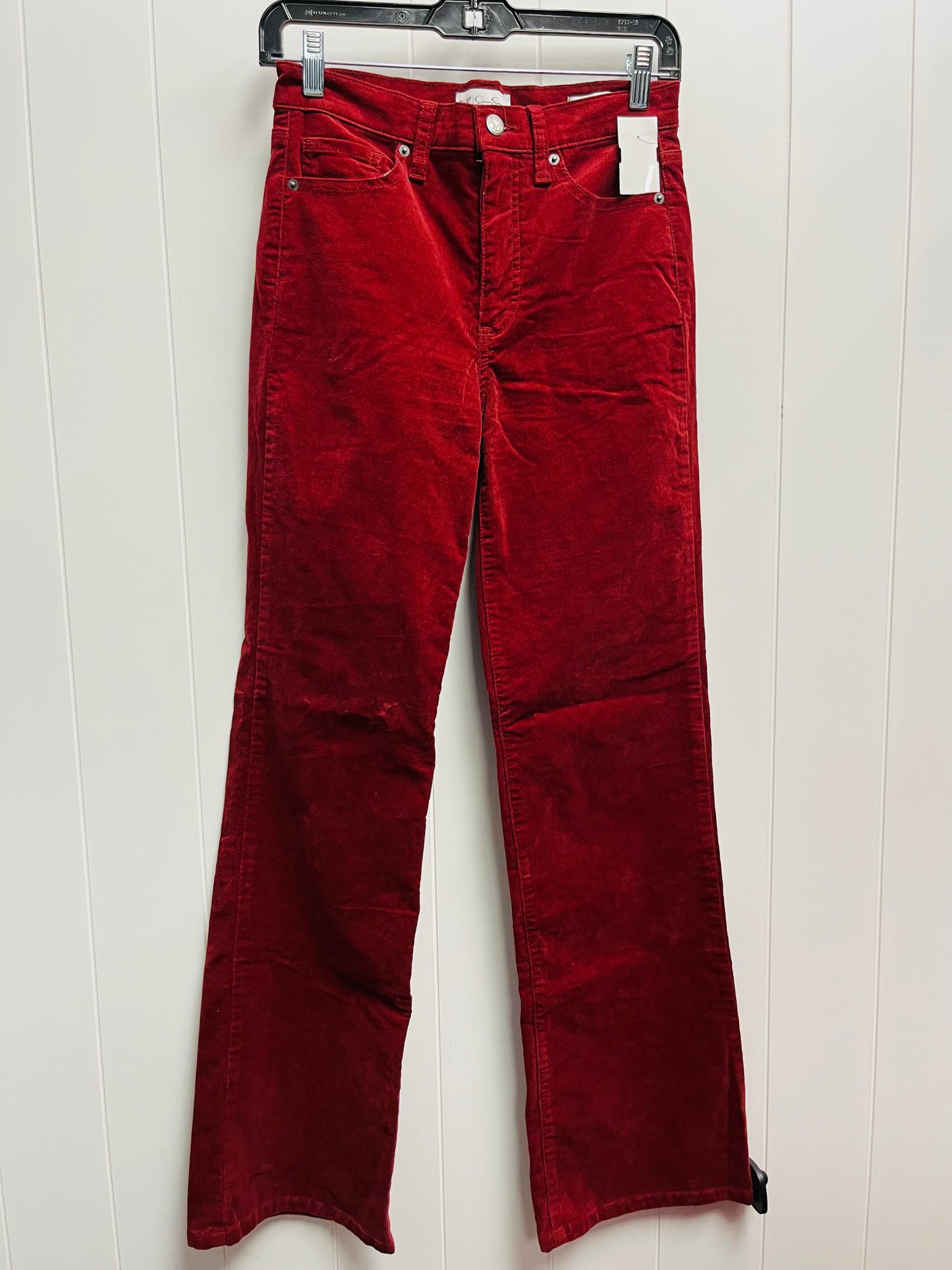 Pants Corduroy By Jessica Simpson In Red, Size: 2