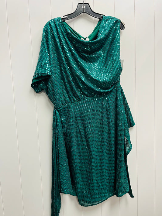 Dress Party Short By grace karin  In Green, Size: M