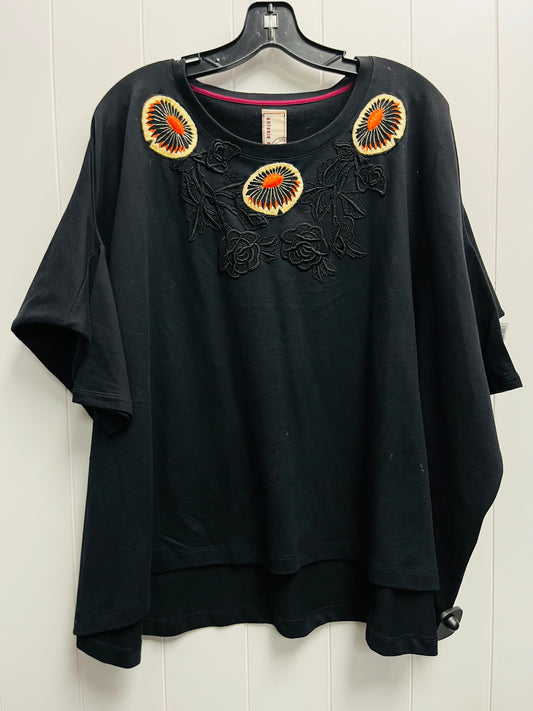 Top Long Sleeve By ANTONIO MARRAS In Black, Size: M