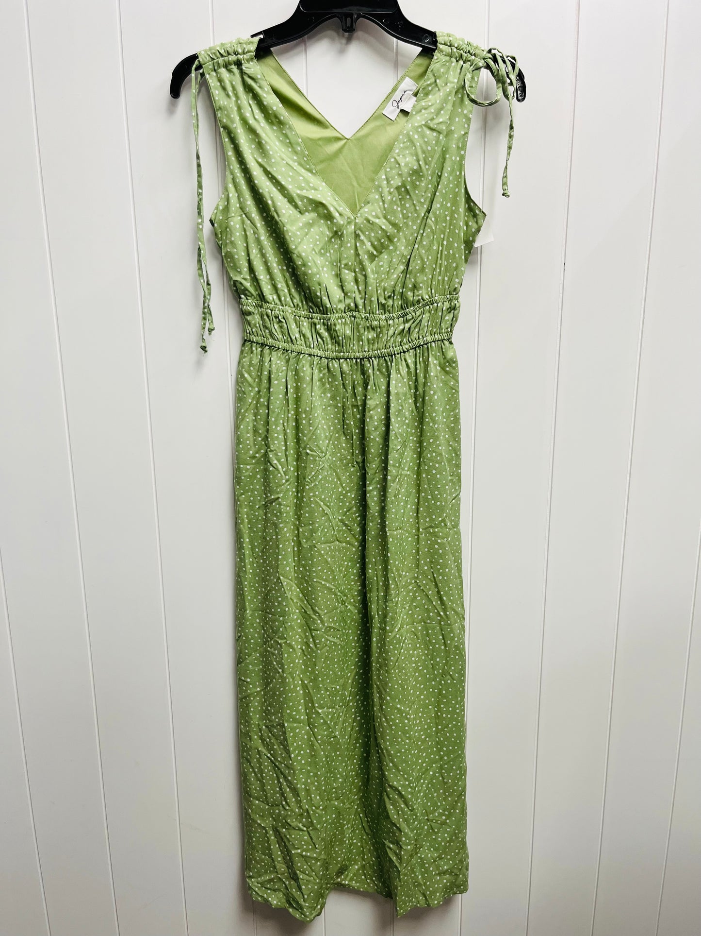 Dress Casual Midi By Japna In Green, Size: Xs