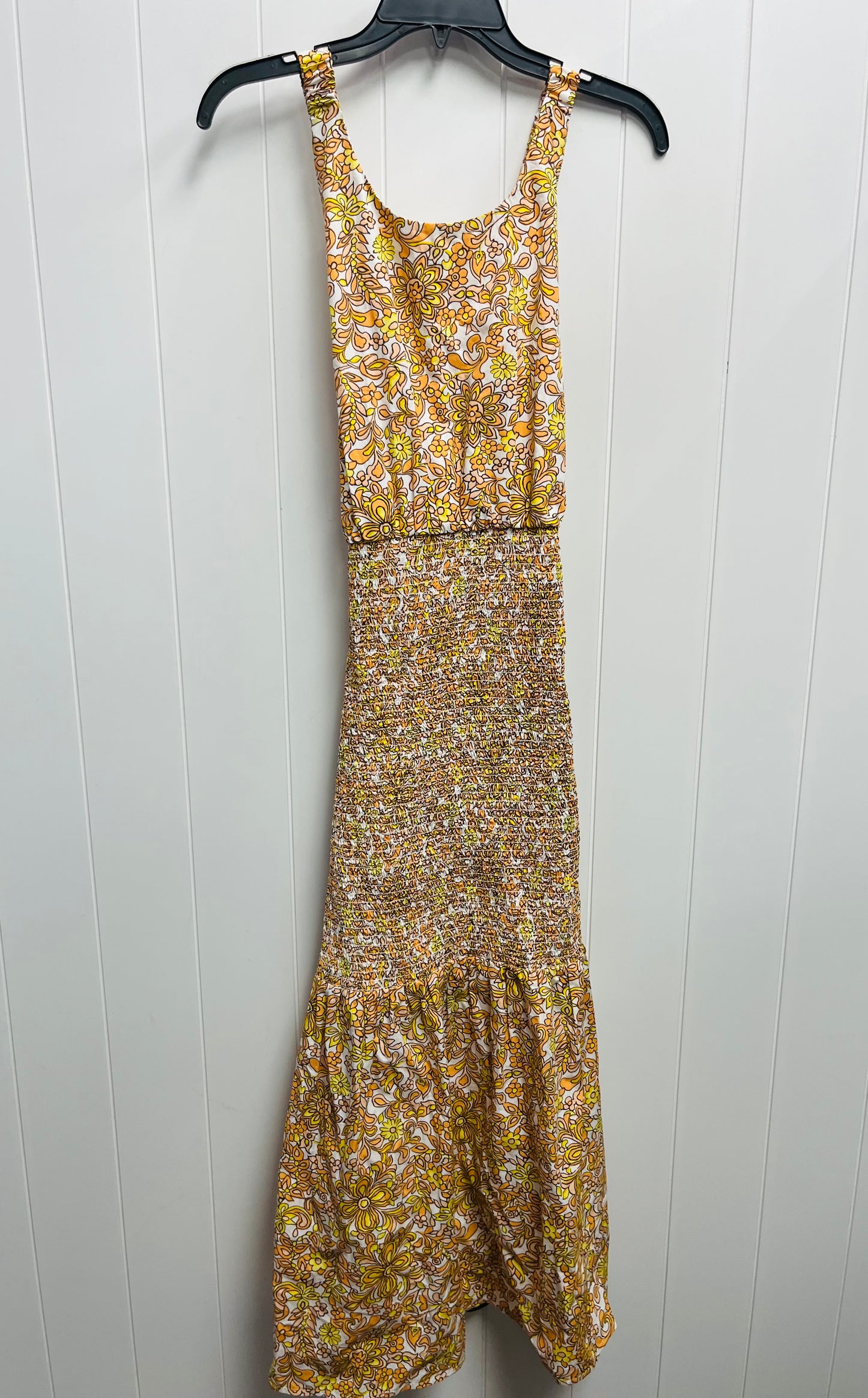 Dress Casual Maxi By J. Crew In Orange, Size: 14