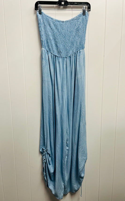 Jumpsuit By SIM & SAM In Blue Denim, Size: M