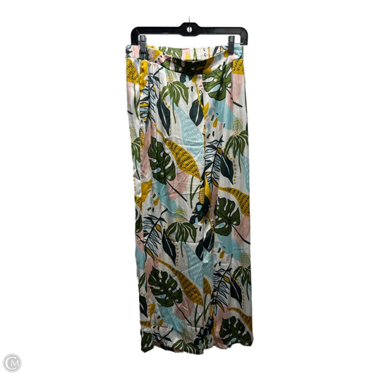 Pants Wide Leg By hg In Green, Size: L
