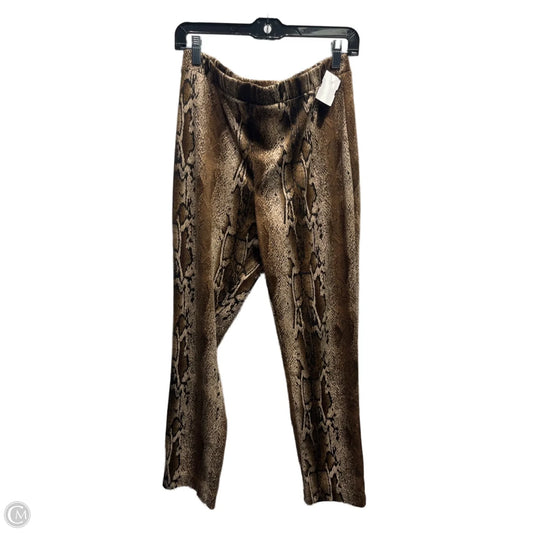 Pants Lounge By Travel Elements In Brown, Size: L