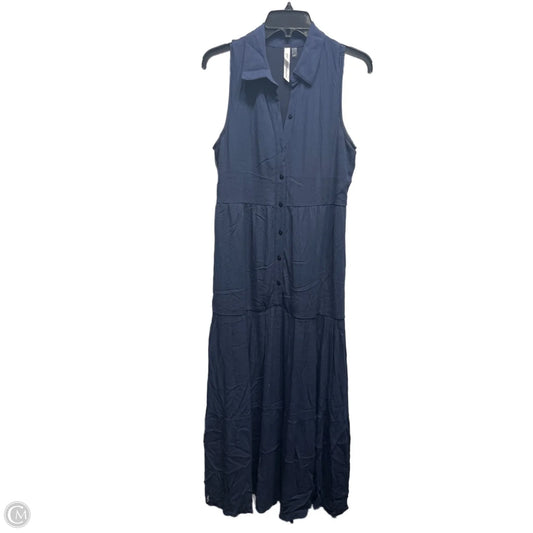 Dress Casual Maxi By Ny Collection In Navy, Size: M