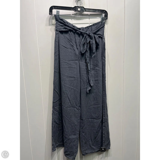 Pants Wide Leg By Bella Dahl In Grey, Size: Xs