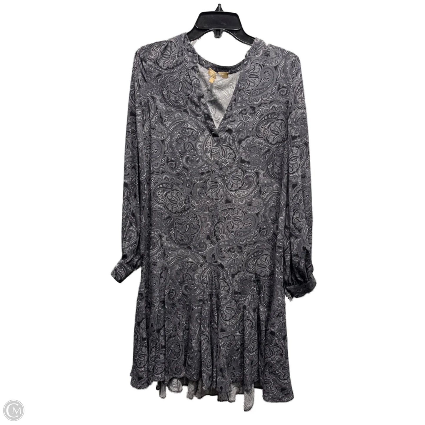 Dress Designer By Michael Kors Collection In Grey, Size: 4