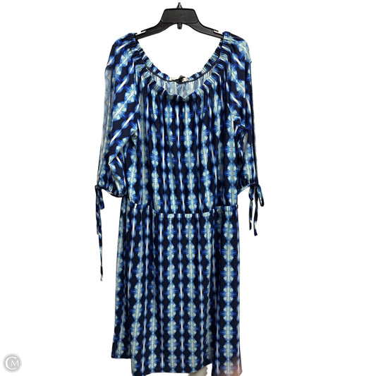 Dress Casual Short By Ashley Stewart In Blue, Size: 22